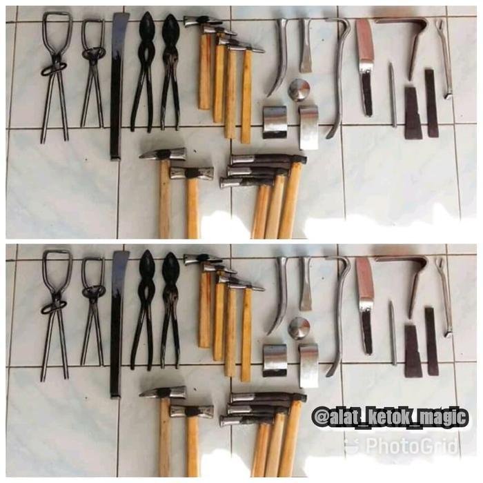 alat ketok magic tradisional 26 pcs body repair mobil motor