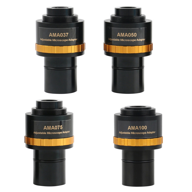 0.37X 0.5X 0.75X Focusable Microscope Electronic Eyepiece C Mount