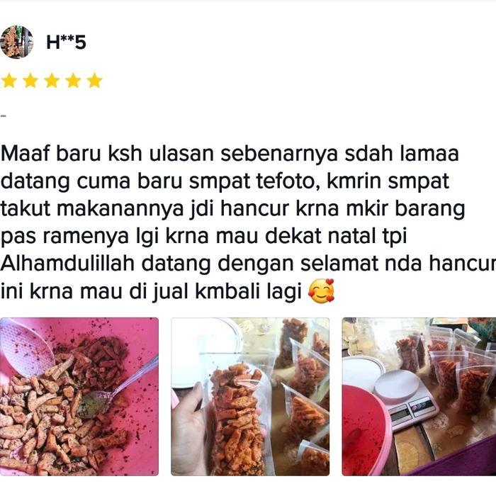 1Kg Sultan Bandung Raja Ngemil Sajojosnack Pedas Food Goreng Makanan Viral Basreng Cemilan Terlaris