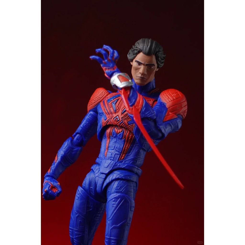 In Stock Ct Toys Spiderman 2099 Figure Amazing Spider-Man Across The Spider-Verse Anime Action
