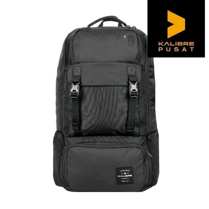 TERLARIS BACKPACK KALIBRE ASSERTIVE BOLD 25L ORIGINAL HITAM TAS RANSEL LAPTOP KALIBRE ASSERTIVE BOLD