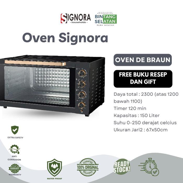 OVEN DE BRAUN SIGNORA/ OVEN SIGNORA 150L
