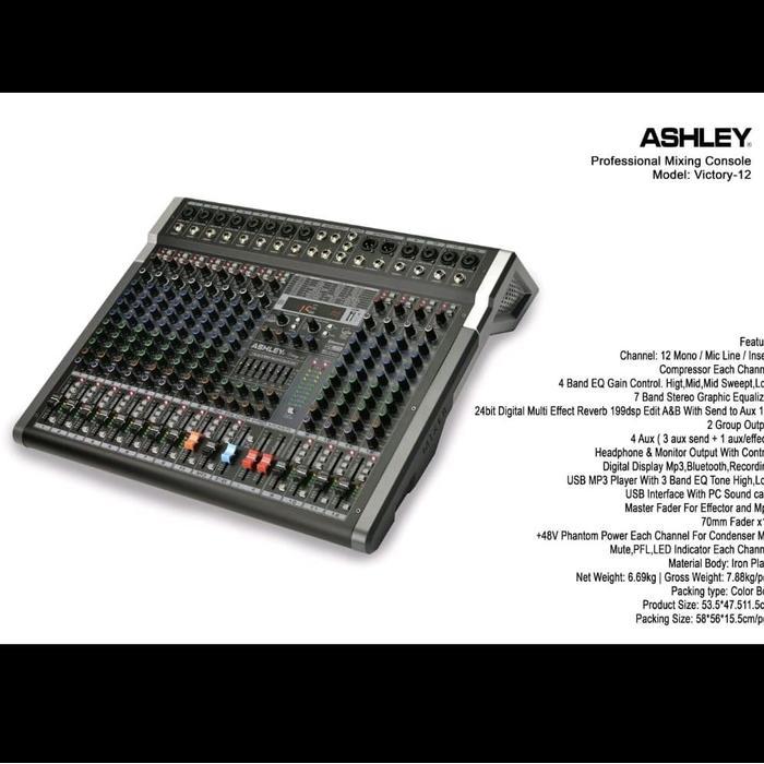 Mixer Ashley Victory 12 / Ashley Victory12 12 Channel