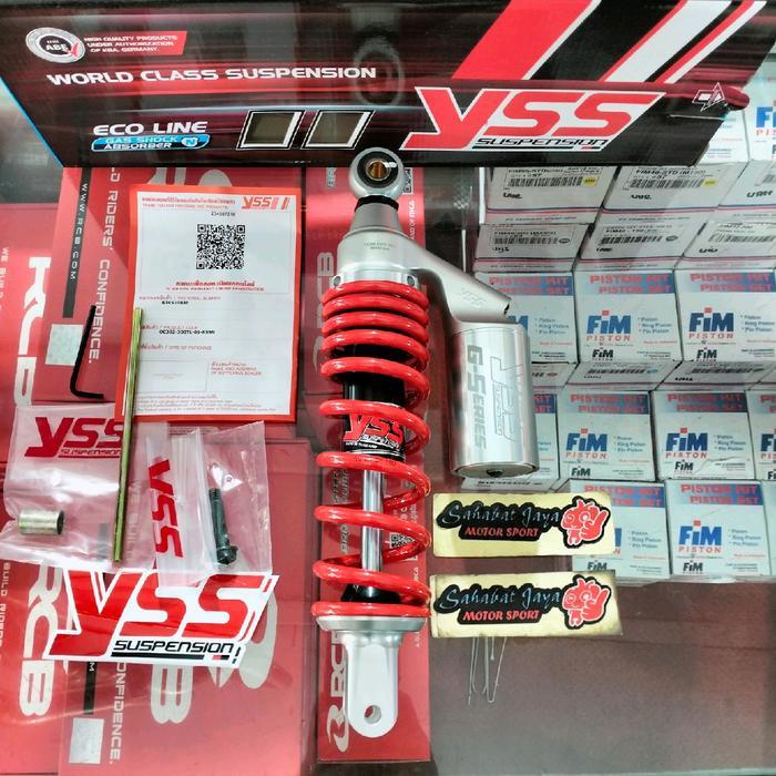 Shock Tabung Yss G-SERIES G-PLUS Smooth 300MM Mio Soul Mio Smile Mio Sporty Fino Karbu Mio M3 Mio J 