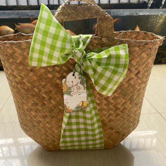 Tas Purun Hampers / Tas Hampers / Hampers Lebaran