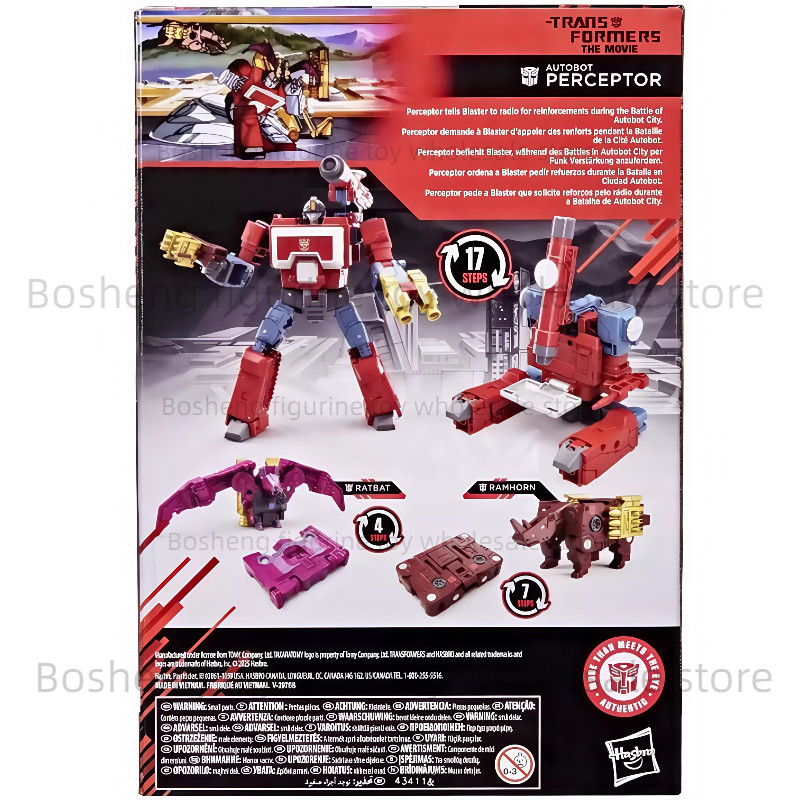 In Stock 86 Transformed toys Movie Class D SS86 Perceptor Ratbat Deformation Robot Action Figure