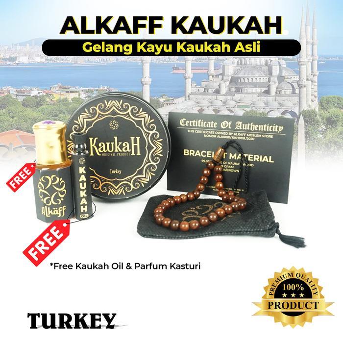 [Turkey] Gelang Kaukah Asli Bonus Minyak Kaukah & Kasturi - Unisex Tbk