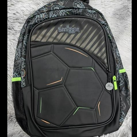 Tas Smiggle Anak SD Ransel Sekolah Cat Unicorn Minecraft Ball Marvel