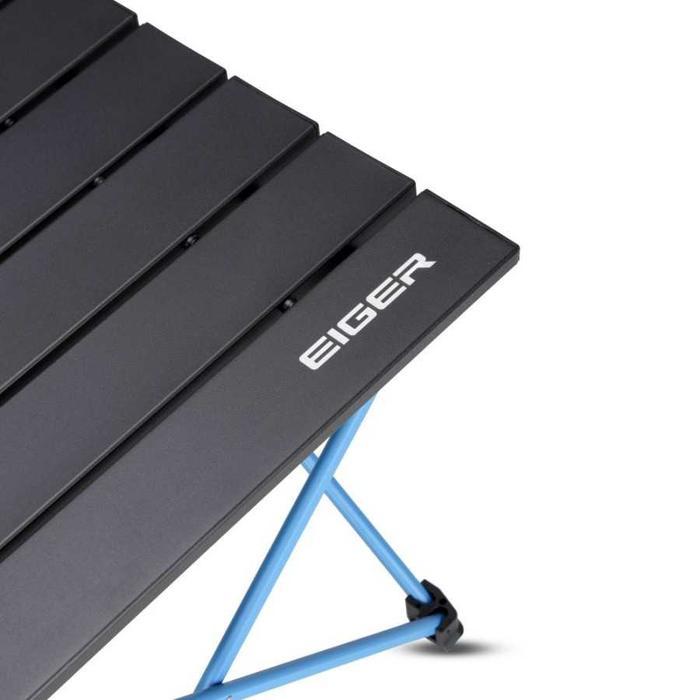 Meja Lipat Eiger Aluminium Camp Table 910008671 Blue Original meja
