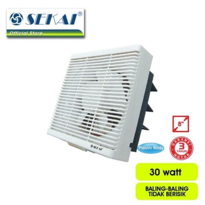 Ready Exhaust Fan Dinding Sekai 12 Inch