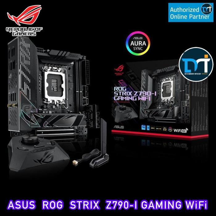 Asus ROG Strix Z790-I Gaming WiFi - [Socket LGA 1700, Z790, DDR5, ITX]