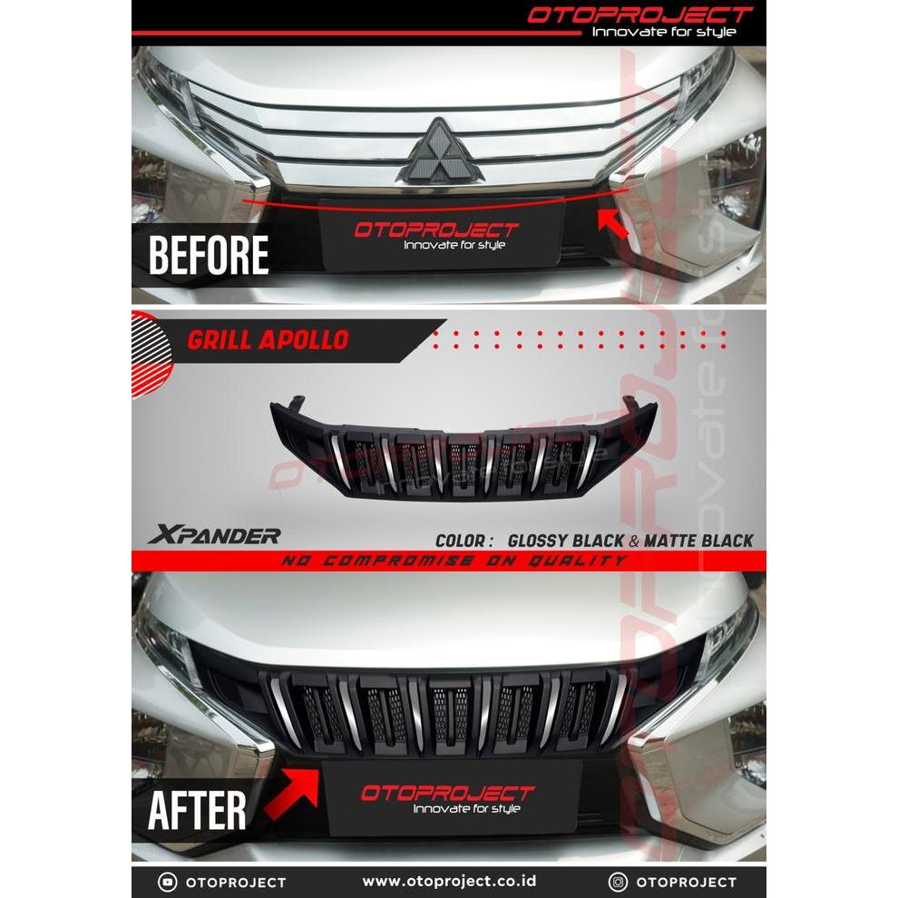 Berkualitas Front Grill Mitsubishi Xpander Carbon Otoproject Terlaris