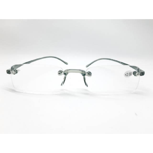 KACAMATA BACA FRAMELESS IMPORT PLUS