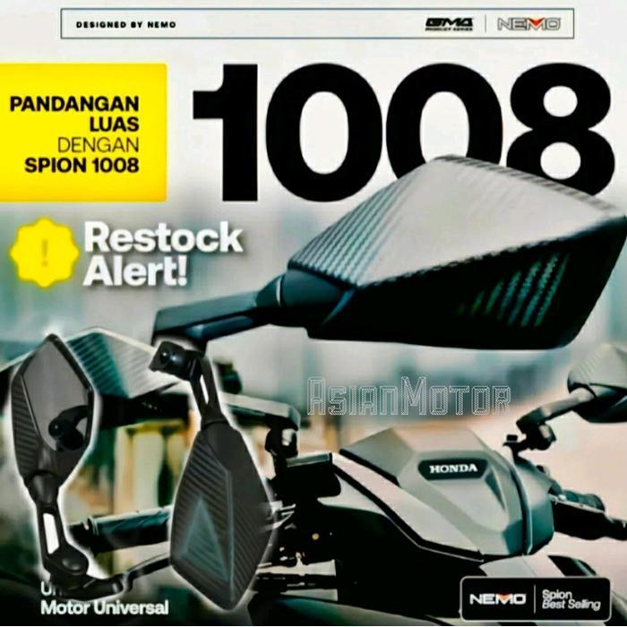 Promo Spion Ducati Nemo 1007 - 1008 - 1372-3 Universal Semua Motor Original