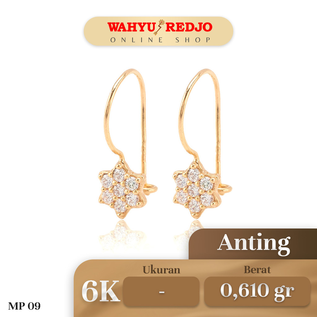 Anting Emas  Kadar 6K Wahyu Redjo AN-6K 29870486