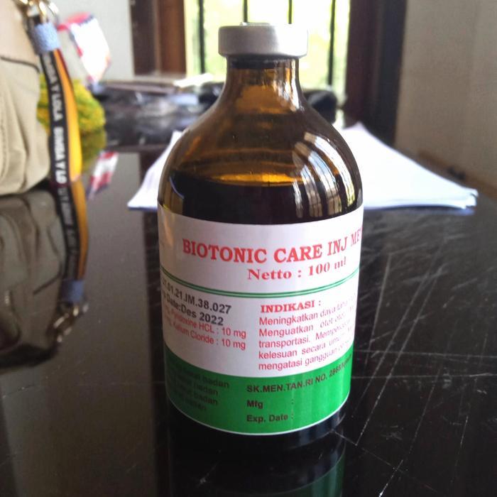 BIOTONIC CARE INJ MEYER, OBAT PENGUAT OTOT DAN SYARAF HEWAN.