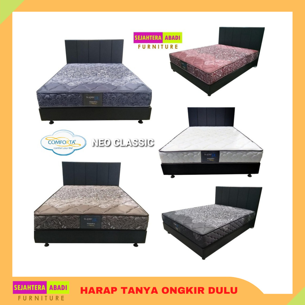 comforta springbed superfit neo classic standard matras & full set
