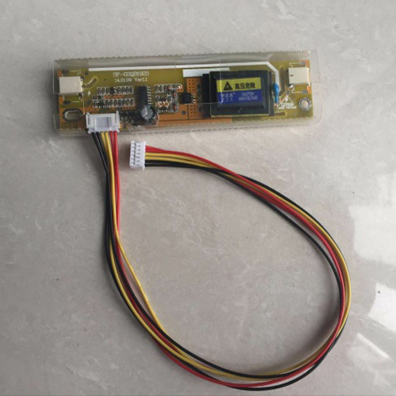 Yqwsyxl 2 Lamp CCFL LCD Backlight Inverter Controller board for Laptop Monitor TFT IPS Screen Displa