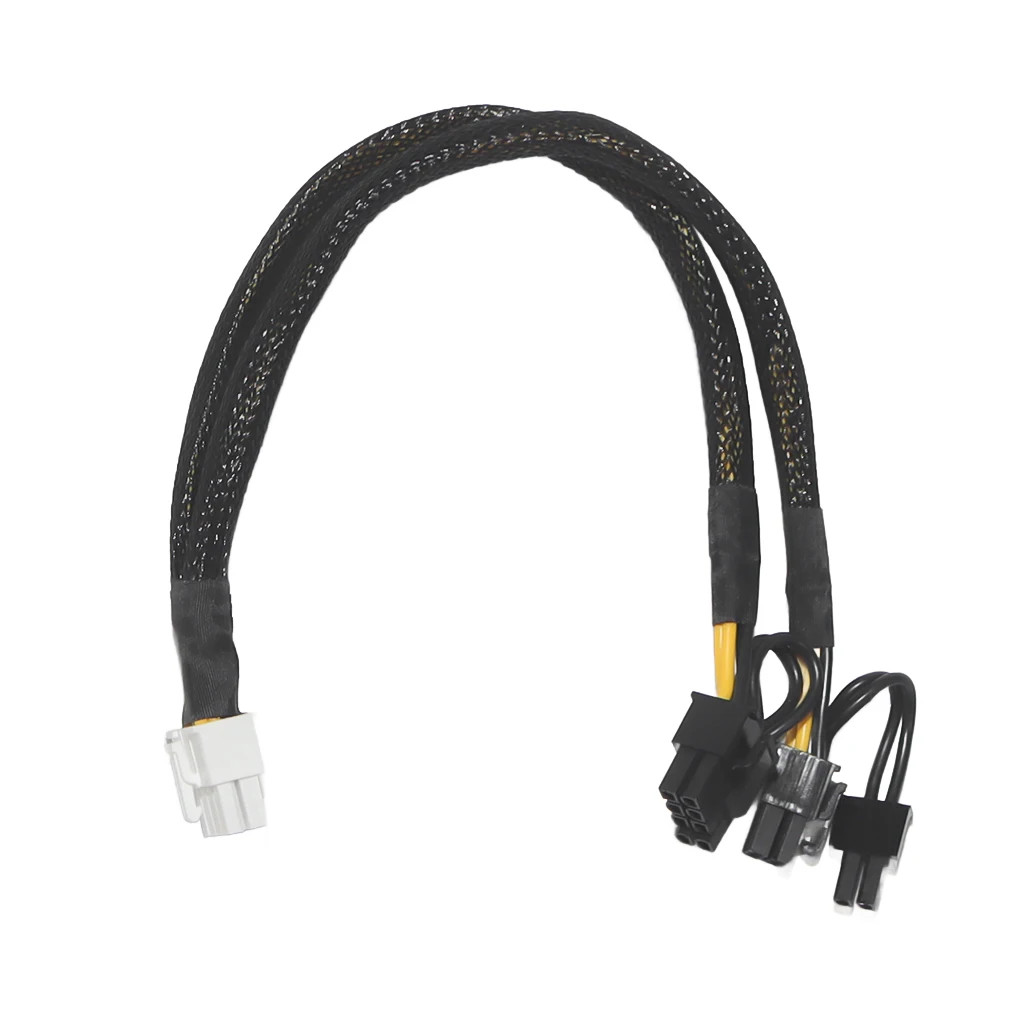 For Lenovo ST558 ST550 Server Cable 8P to Dual 6+2P GPU Graphics Card Power Supply Cable for 3090