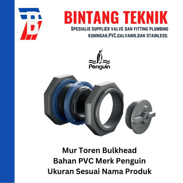 Mur Toren Bulkhead 1" Penguin