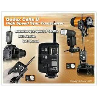 Trigger GODOX CELL II Hss&TTL for canon/nikon Aksesoris Kamera