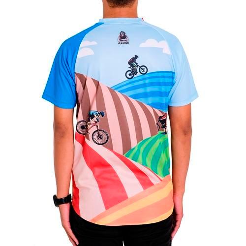 Jersey Sepeda Jersey Gowes Kaos Sepeda Pria Colcycle