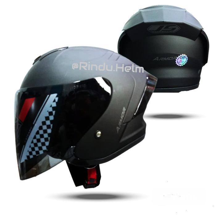 Helm js armor leopard sni Motorcycle