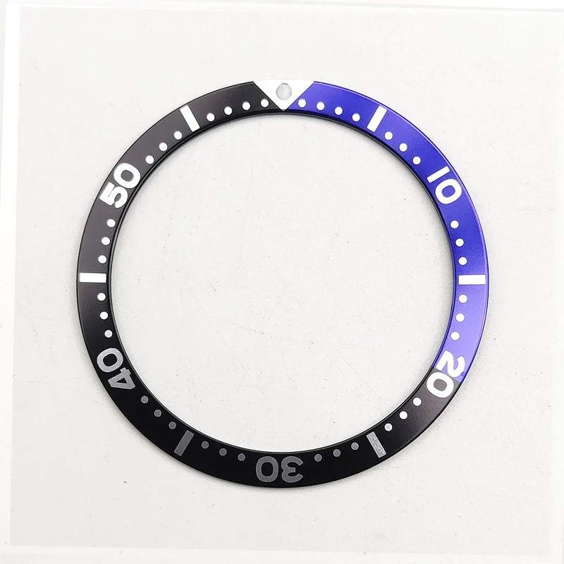 38mmx31.5mm Flat SKX007 Watch bezel insert Fit for SKX007 SKX009 SKX171 SRPD Watch Case Spare Parts
