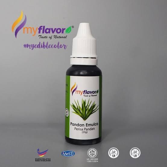 My Flavor Pandan Emulco - Pewarna dan Perisa Makanan Halal Pandan