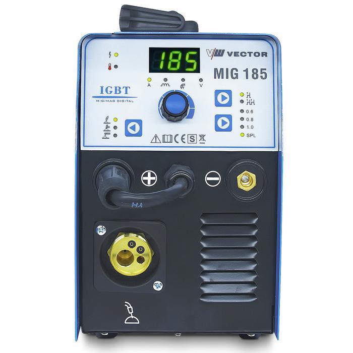 Vector Mig-185 Gasless Dc Mig Welding Machine Mesin Las Mig Non Gas