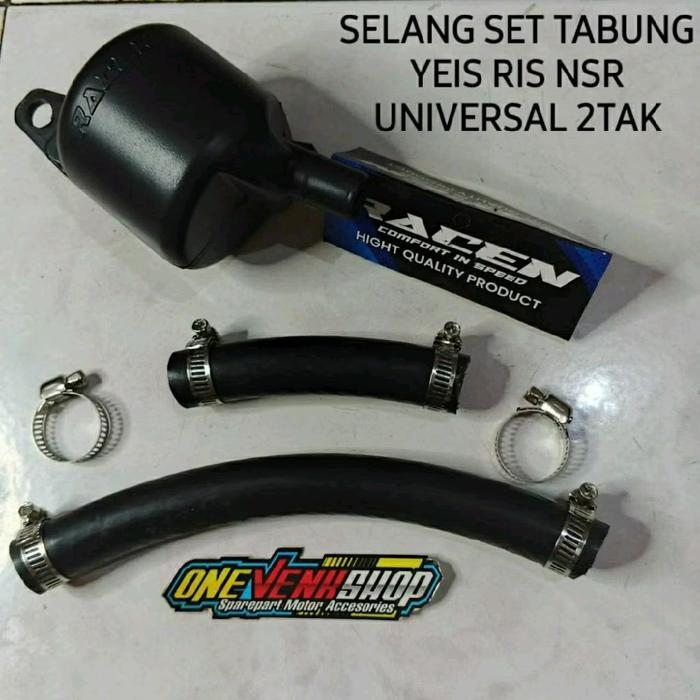 SELANG SET TABUNG YEIS RIS NOVA DASH UNIVERSAL FIZR, RXKING, SATRIA, NINJA R RR SS UNTUK 2TAK *