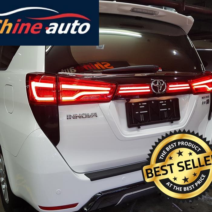 STOPLAMP INNOVA REBORN YZ V2 LED LAMPU BELAKANG BMW STYLE - FULLSMOKE