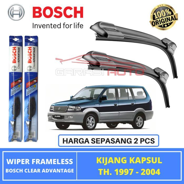 WIPER KIJANG KAPSUL LGX ORIGINAL BOSCH CLEAR ADVANTAGE KARET FRAMELESS