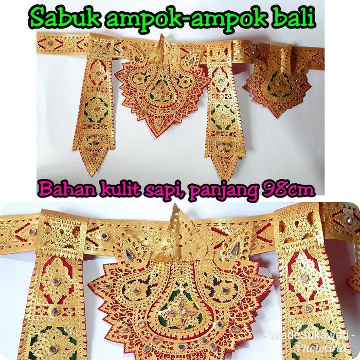 Ampok-ampok ikat pinggang Kulit tari adat bali