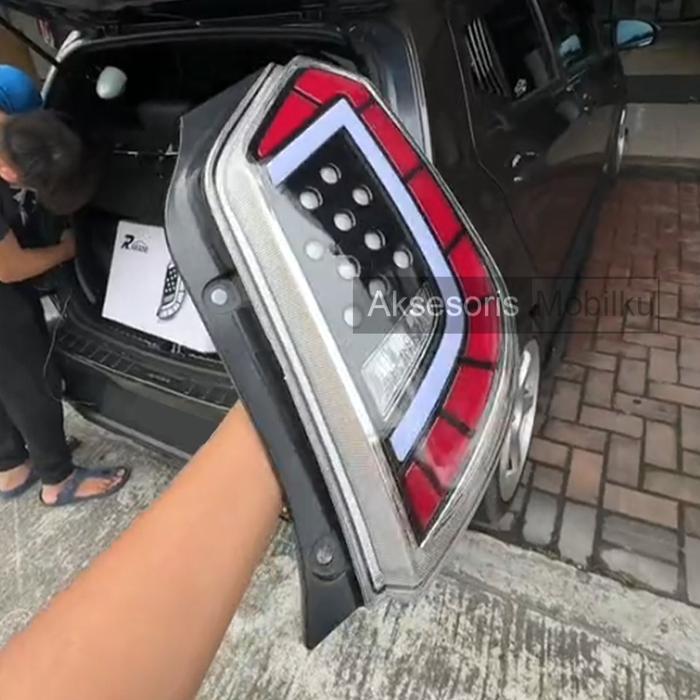 Stoplamp Agya Welcome Light Ayla Led Bar Running Sein - Hitam