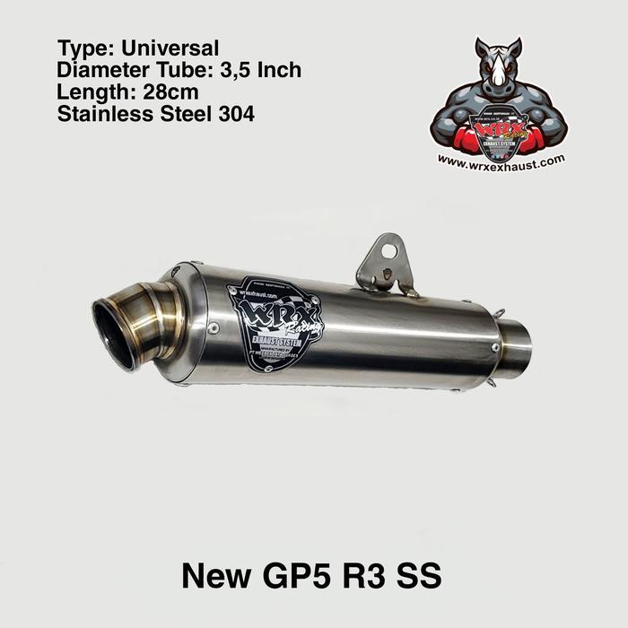 Knalpot WRX Silincer NEW GP5 R3 SS