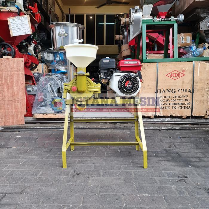MESIN GILING GILINGAN TAHU TEMPE KACANG KEDELAI PMJ 6 COMPLETE MESIN