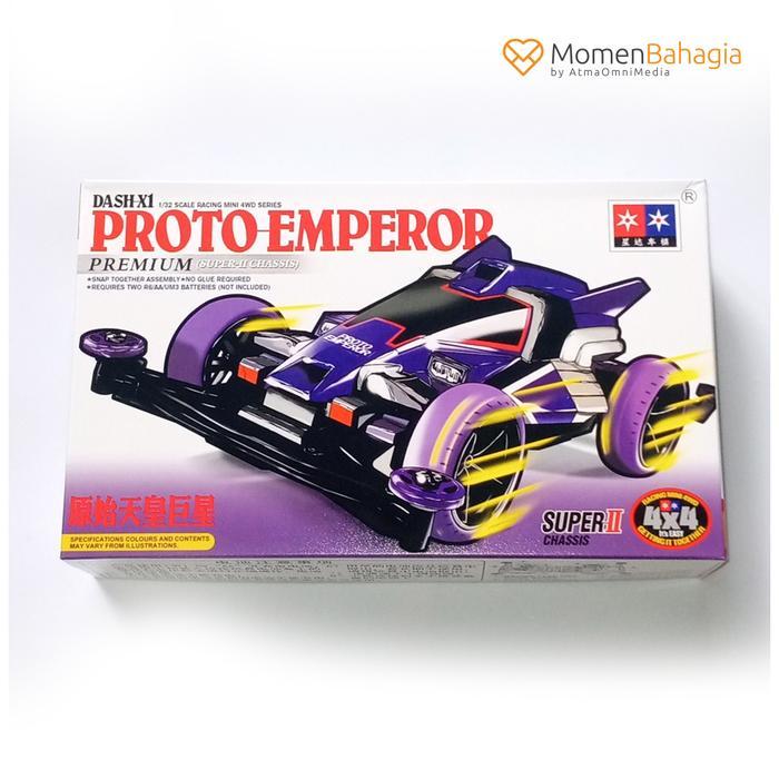 Tamiya Mini 4WD Merek Daxing -Dash X1 Proto Emperor Premium