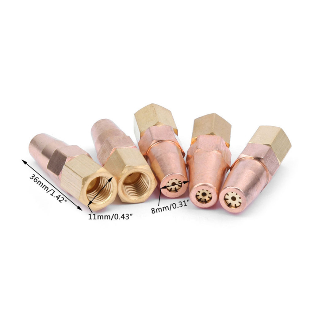 . Propane Gas Welding Nozzle H01-6 Gas Nozzle For Heat Treating Metal -