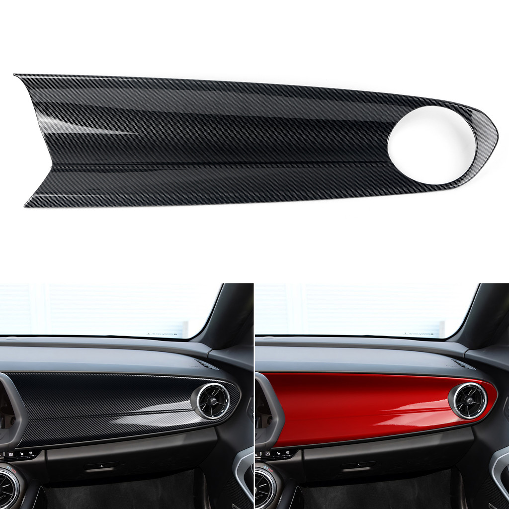 For Chevrolet Camaro ZL1 2016-2026 Center Console Instrument Panel Cover Carbon Fiber Interior