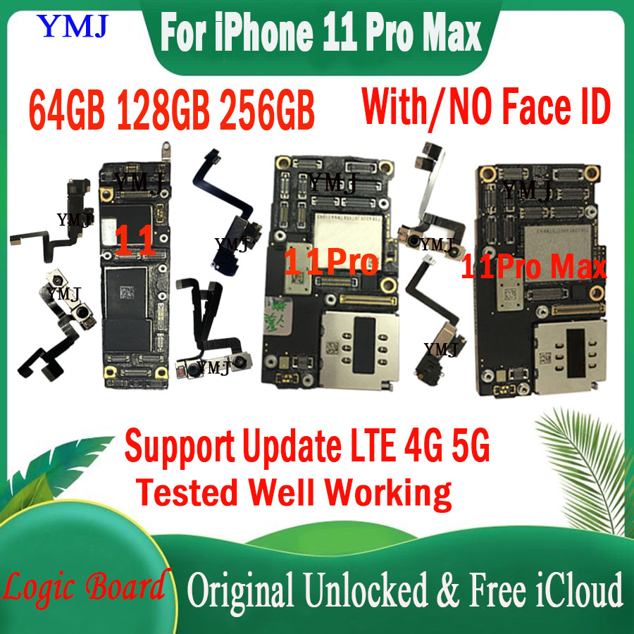 . No Id Account For Iphone 11 Pro Max Motherboard Original Unlocked -