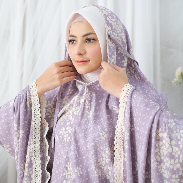 Mukena Rayon Dewasa /Mukena 2In1 Motif Aruna