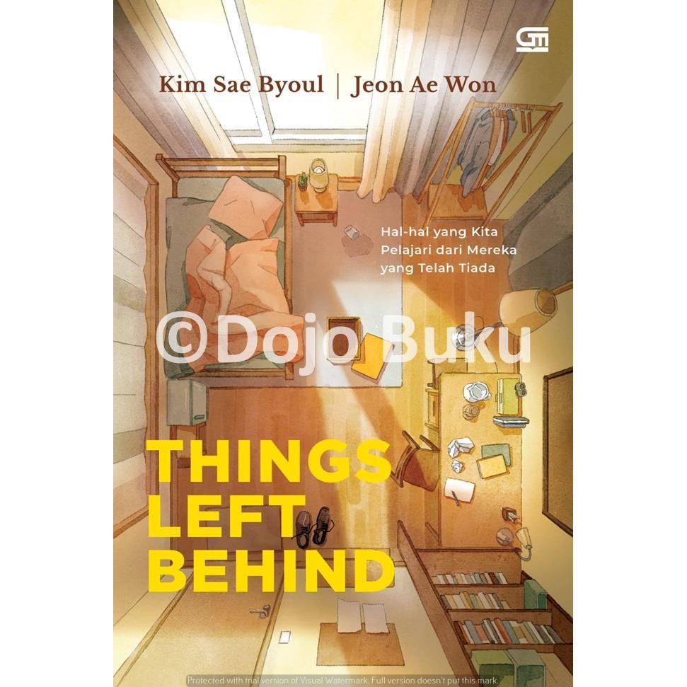 Buku Novel Things Left Behind by Kim Sae Byoul