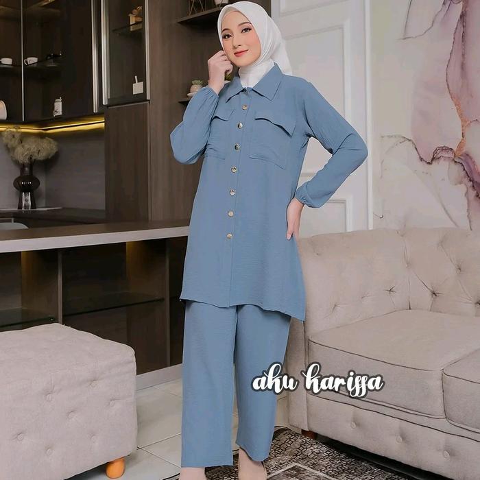 ONE SET VIOLA ORI AKU KARISSA SETELAN WANITA TERBARU KEKINIAN