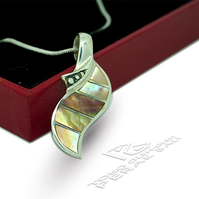 Liontin Perak Asli 925 Sterling Silver Bali Blade