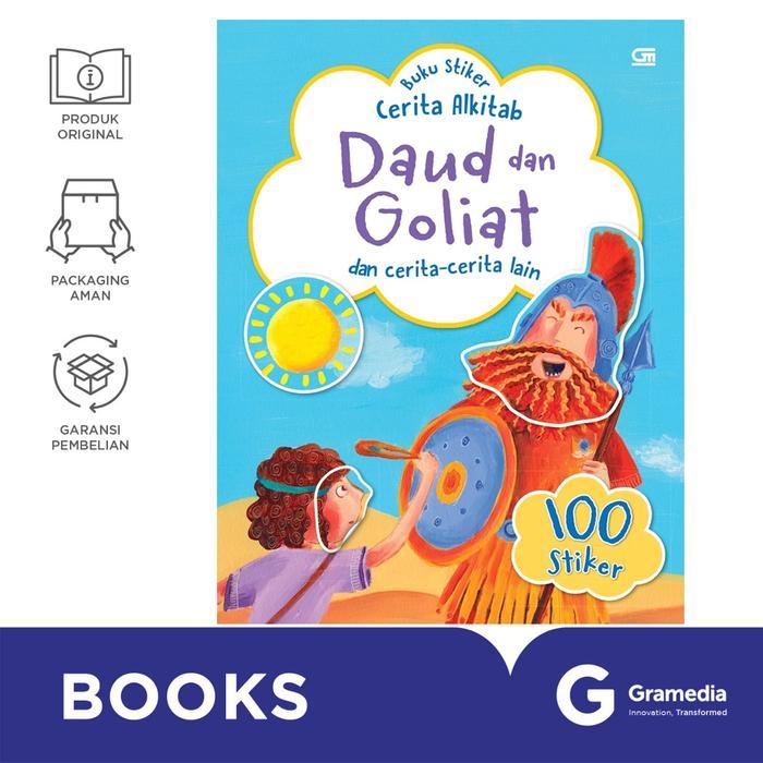 Buku Stiker Cerita Alkitab: Daud dan Goliat dan cerita-cerita lain