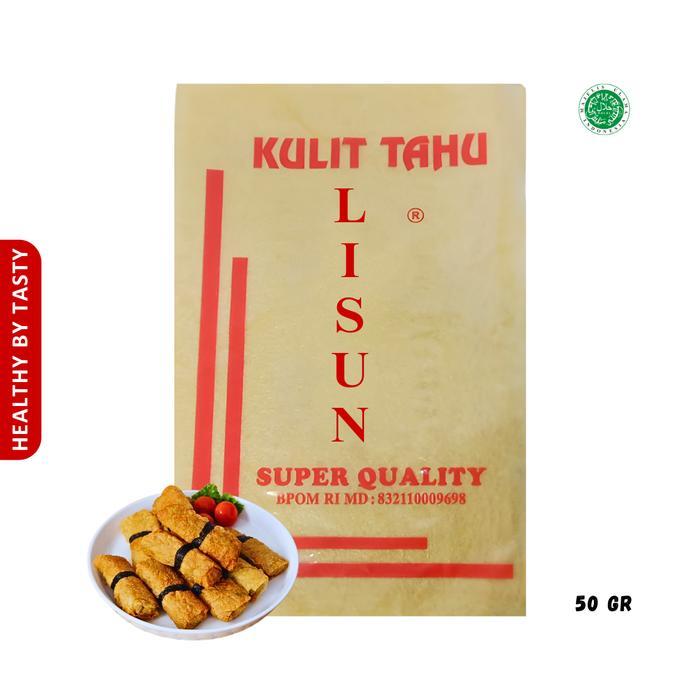 Kulit Tahu Kering Lisun Kulit Tahu Lumpia Bakien 50 gr
