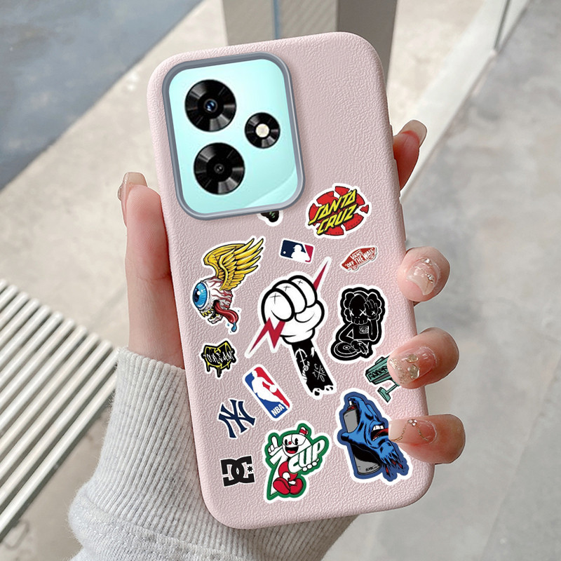 Casing Hp untuk Infinix Hot 30 Hot 30i Hot 30 Play Hot 30 Play NFC Case Casing Kulit TPU HP Softcase
