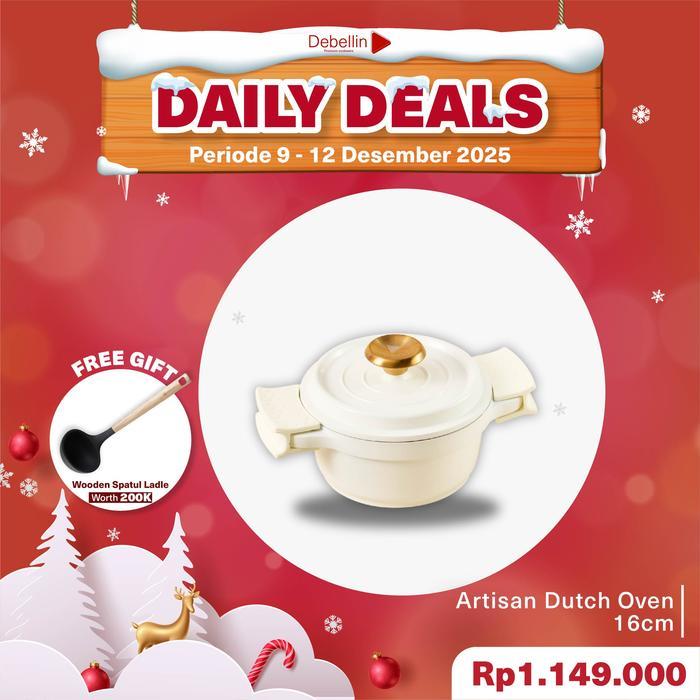 Debellin Artisan Dutch Oven Ii - Panci Anti Lengket Premium