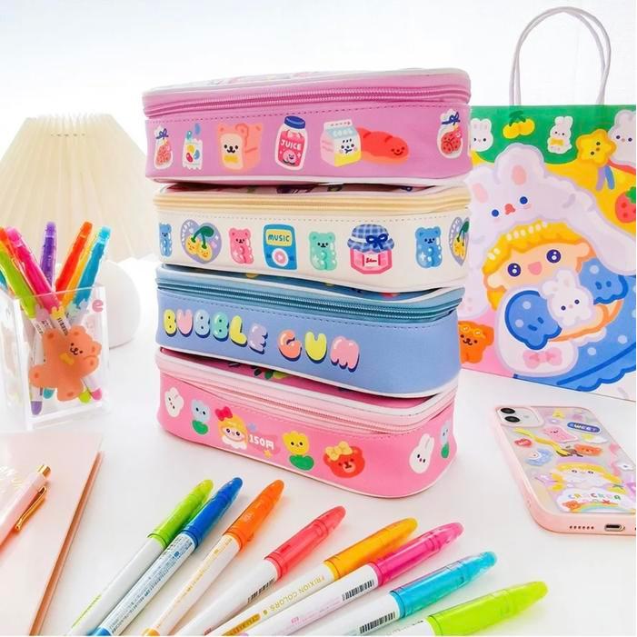 PANACHE BENTOY MILKJOY FAIRY LARGE CAPACITY PENCIL CASE TEMPAT PENSIL